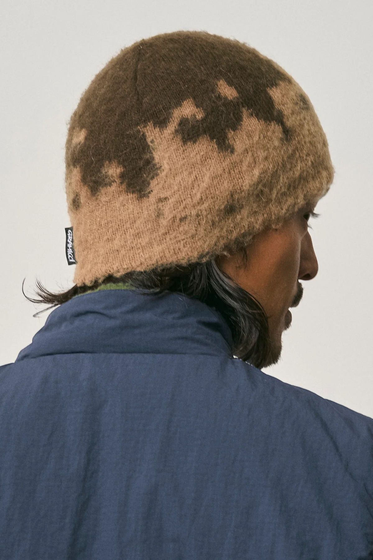 GRAMICCI Mohair Splatter Beanie Taupe Splatter | Edgar Bdx