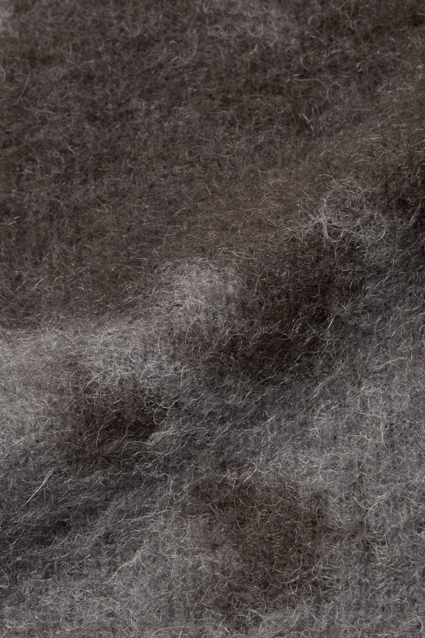 GRAMICCI Mohair Splatter Cardigan Slate | Cardigan Mohair Outdoor | Edgar Bdx