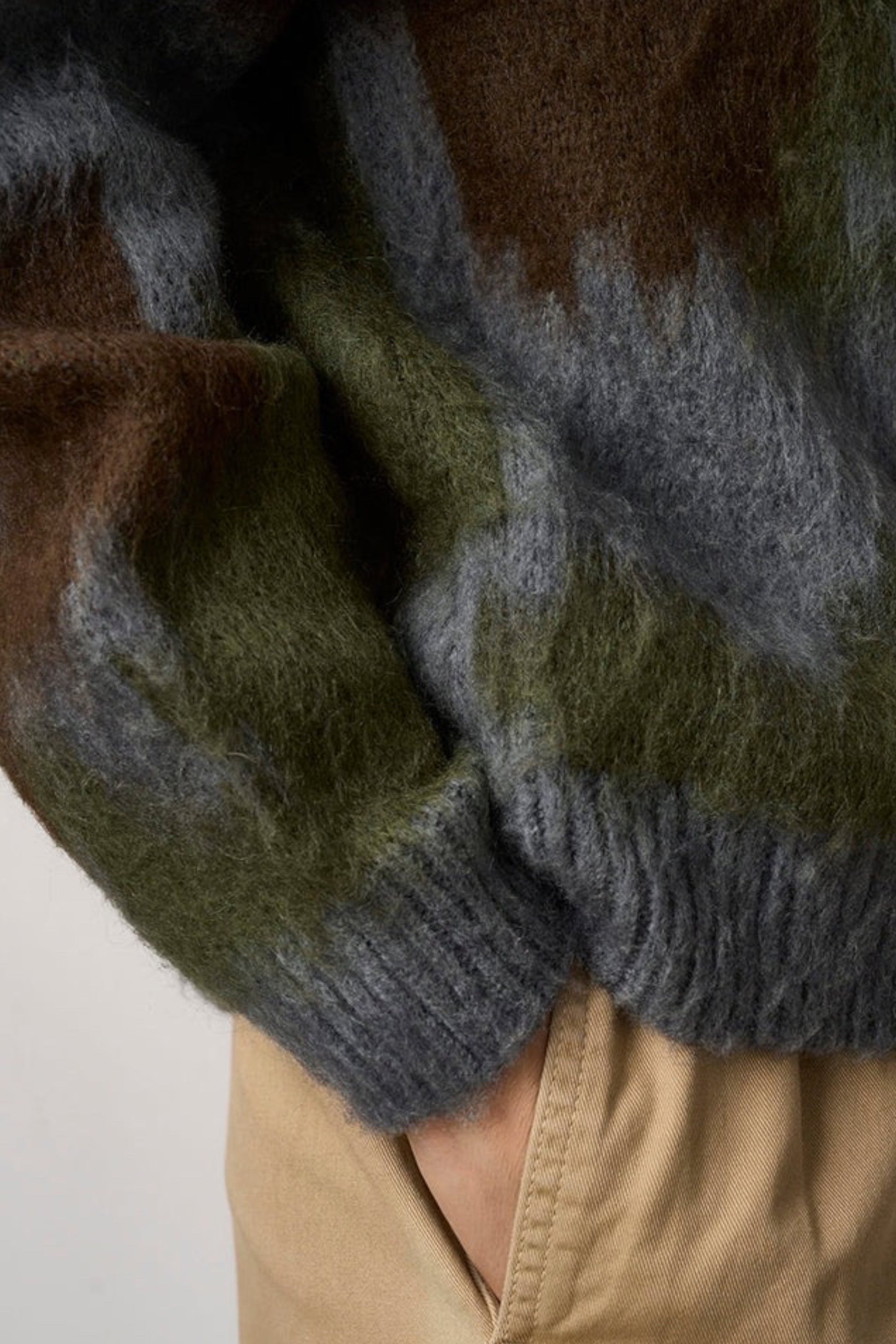 Gramicci - Mohair Sweater (Jungle Digi Camo)