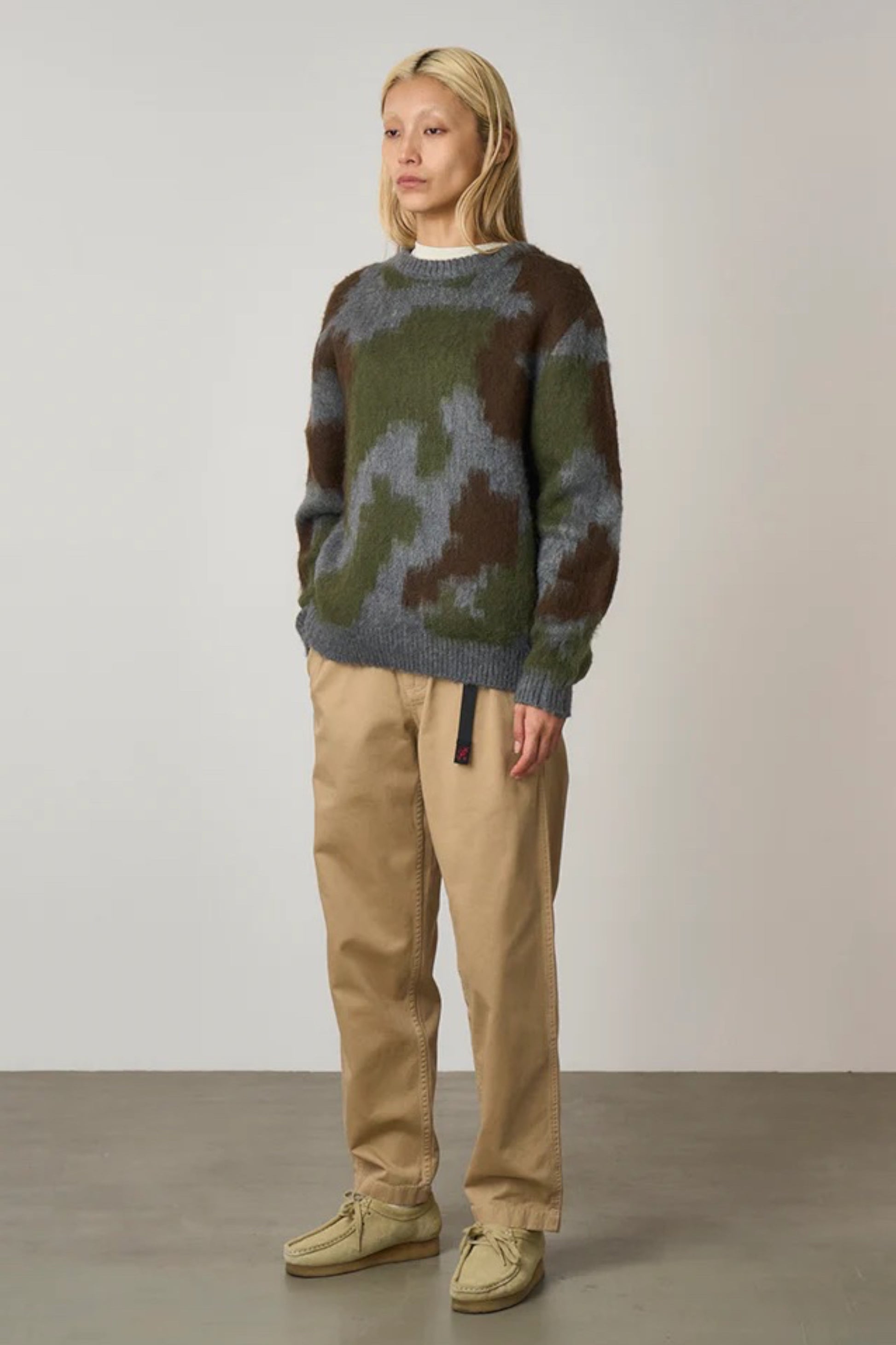Gramicci - Mohair Sweater (Jungle Digi Camo)