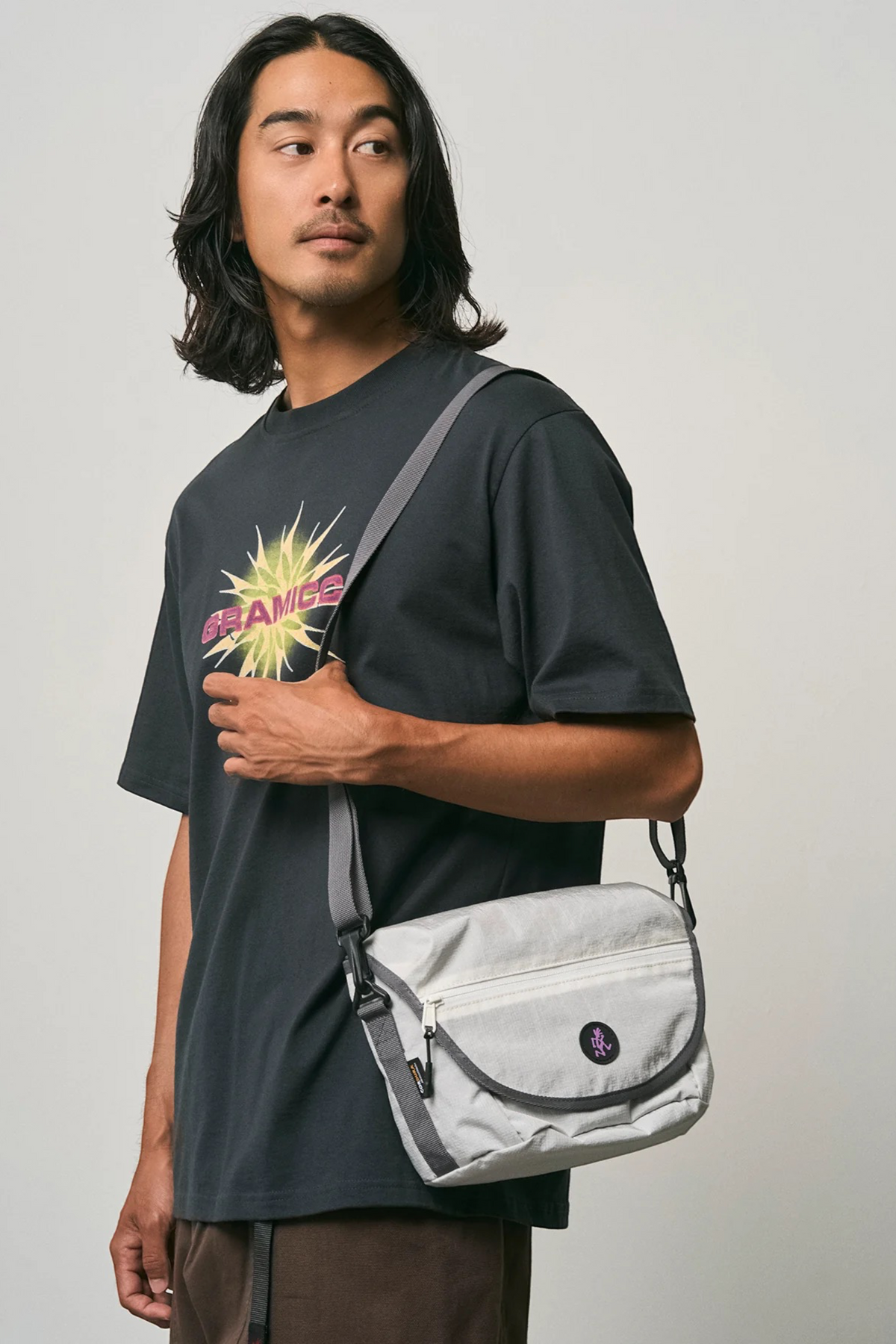 GRAMICCI Multi Side Bag Light Grey | Sac Bandoulière | Edgar Bdx