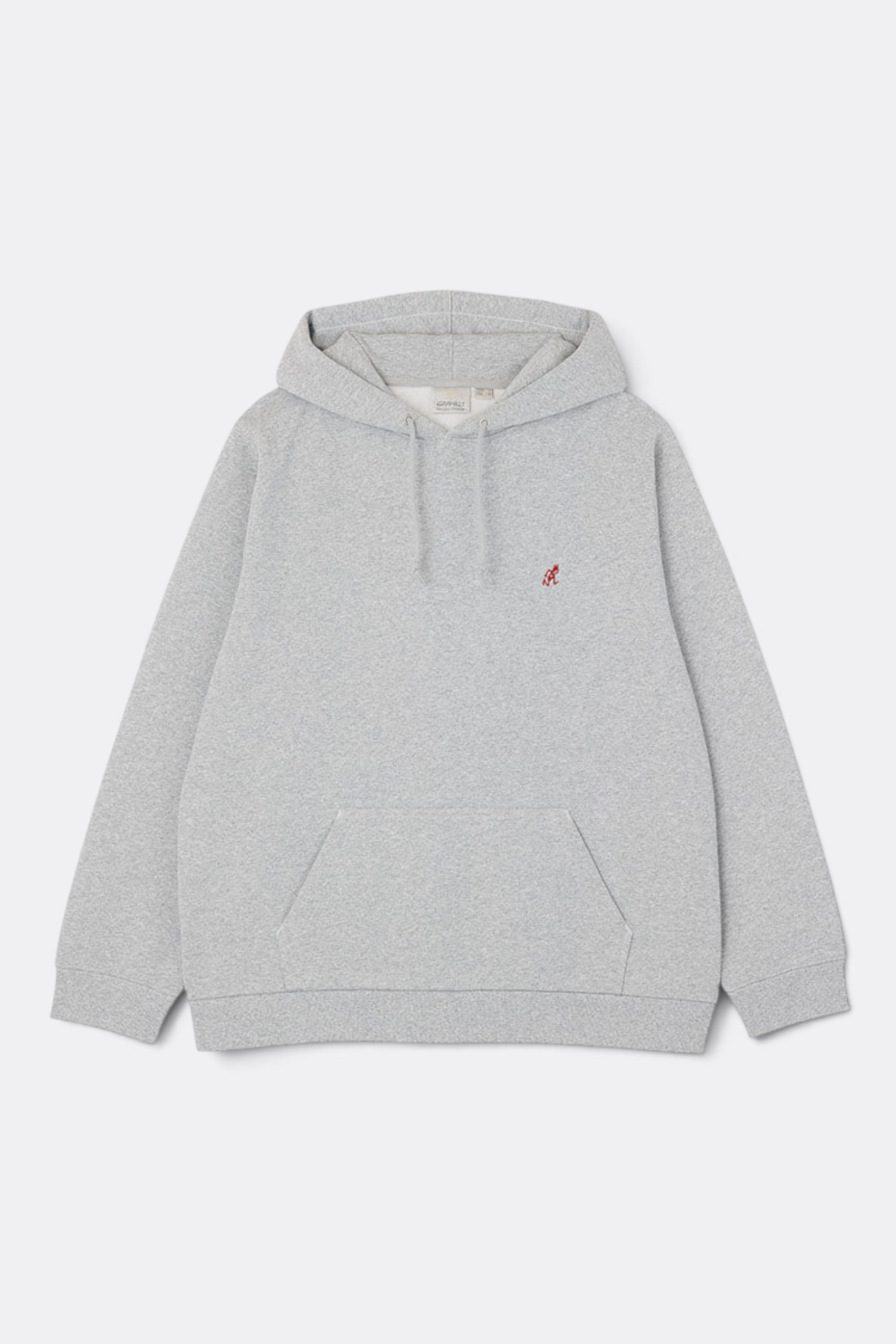 GRAMICCI One Point Hooded Sweatshirt Grey Heather | Sweatshirt Coton Polyester Outdoor | Edgar Bdx