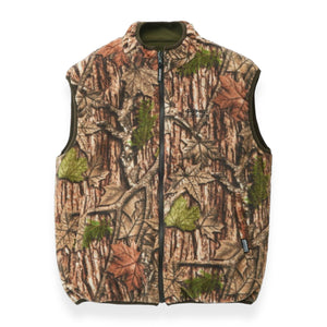 Gramicci - Reversible Fleece Vest (Leaf Camo)