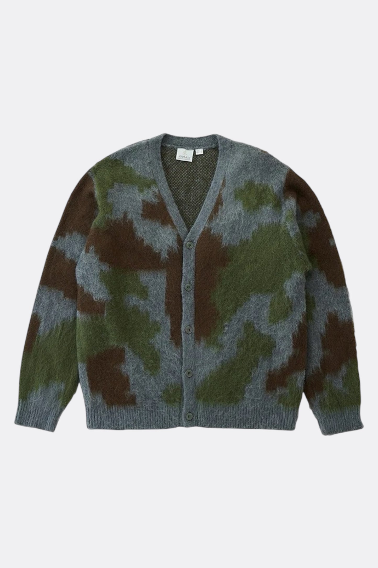 Gramicci - Mohair Cardigan (Jungle Digi Camo)