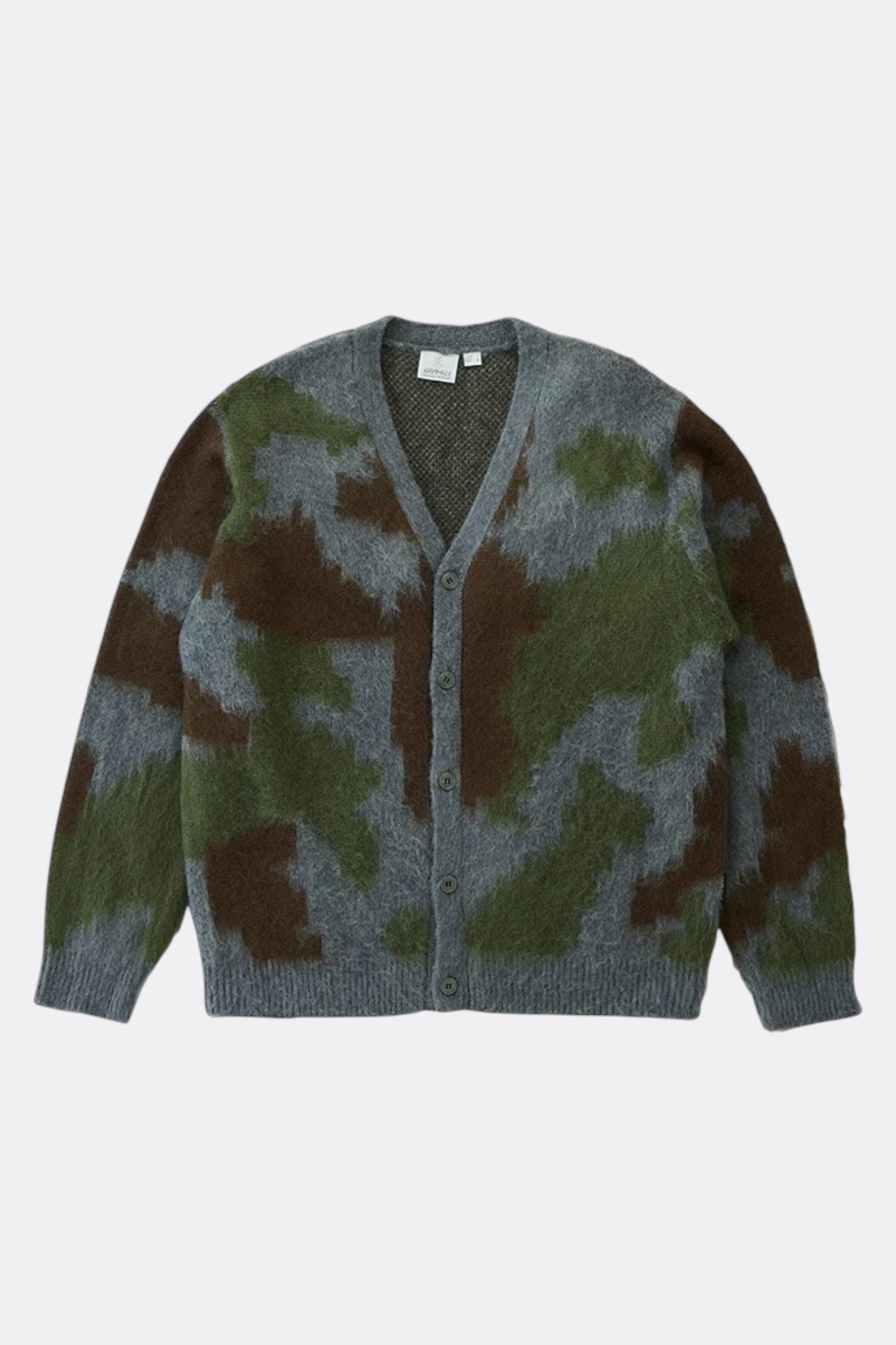 Gramicci - Mohair Cardigan (Jungle Digi Camo)