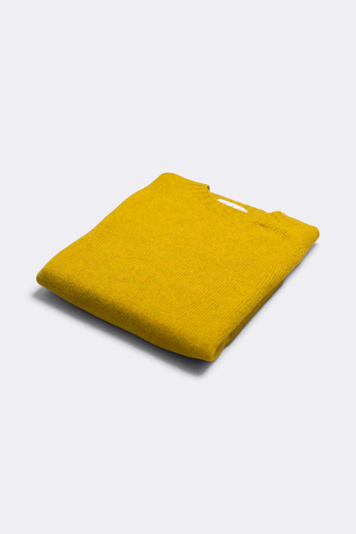 HARLEY OF SCOTLAND Pull Shetland Col Rond Citrine | Edgar Bdx
