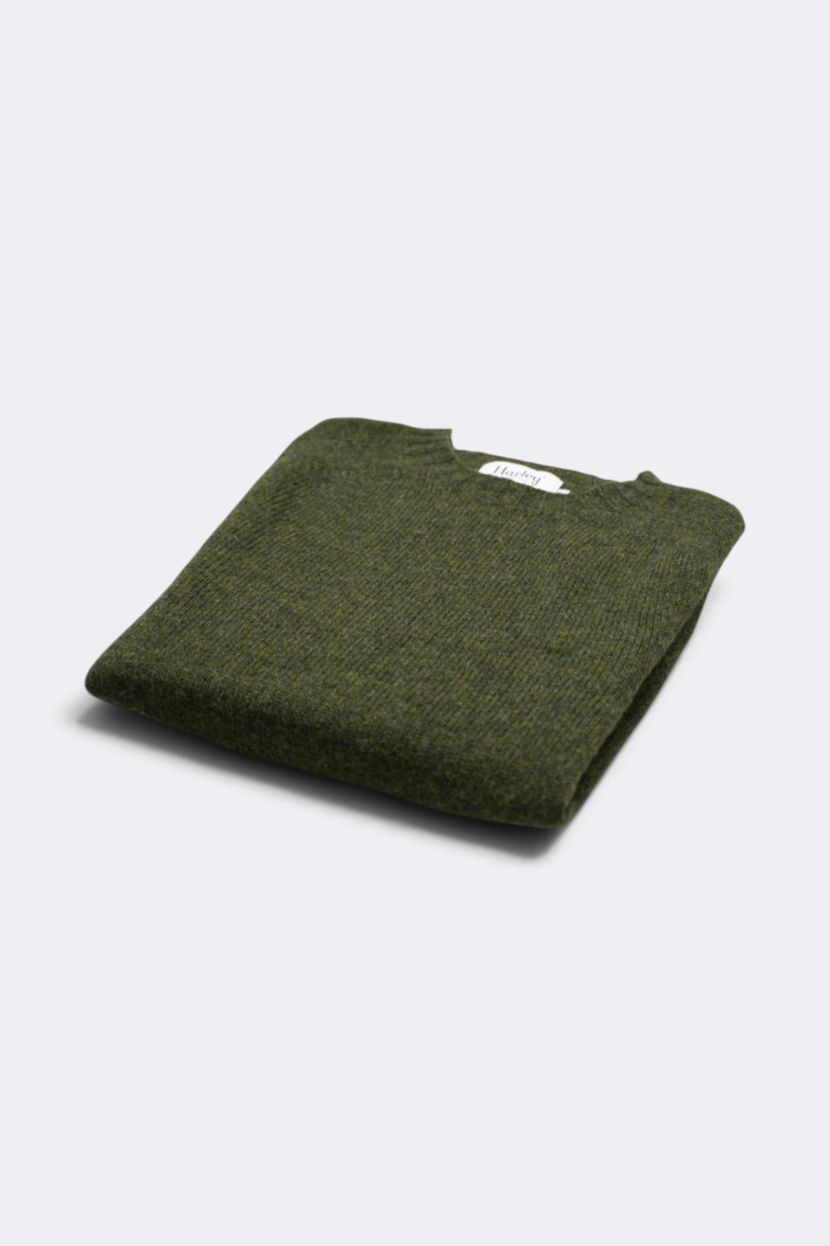 HARLEY OF SCOTLAND Pull Shetland Col Rond Scots Pine | Edgar Bdx