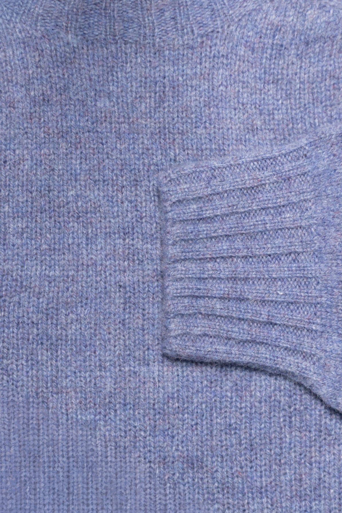 HARLEY OF SCOTLAND Pull Shetland Col Rond Wisteria | Edgar Bdx