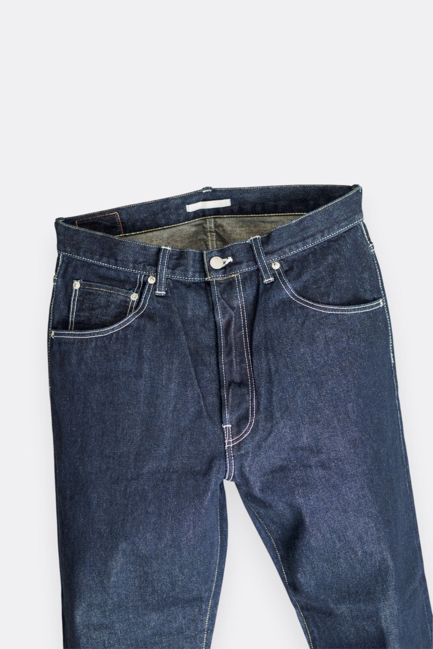 Hatski Loose Tapered Denim HTK-22001 One Wash Contrast | Jean Japon | Edgar Bdx