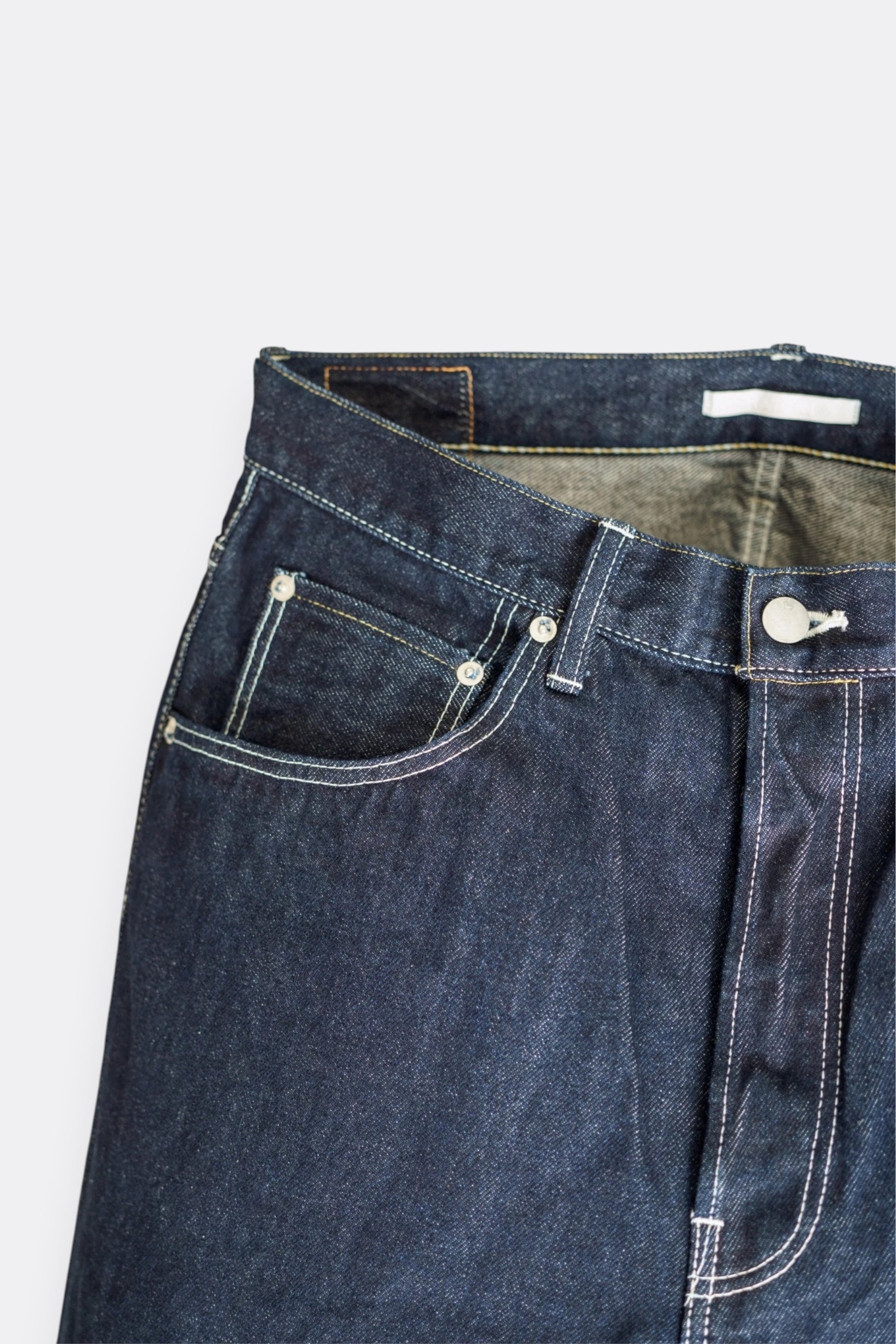 Hatski Loose Tapered Denim HTK-22001 One Wash Contrast | Jean Japon | Edgar Bdx