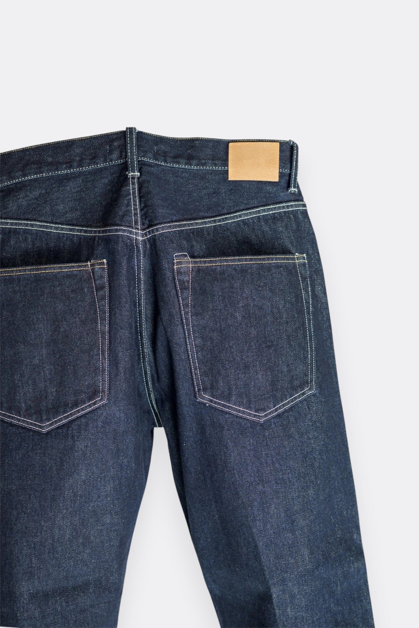 Hatski Loose Tapered Denim HTK-22001 One Wash Contrast | Jean Japon | Edgar Bdx