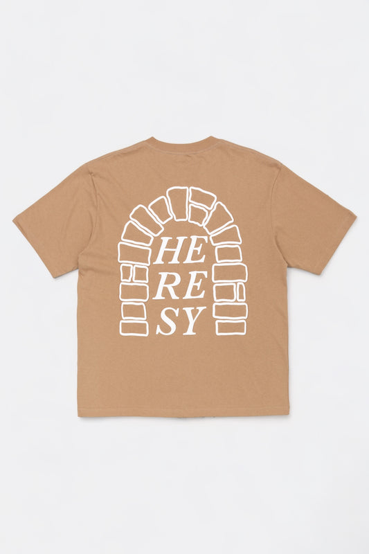 Heresy - Arch Tee (Biscuit)