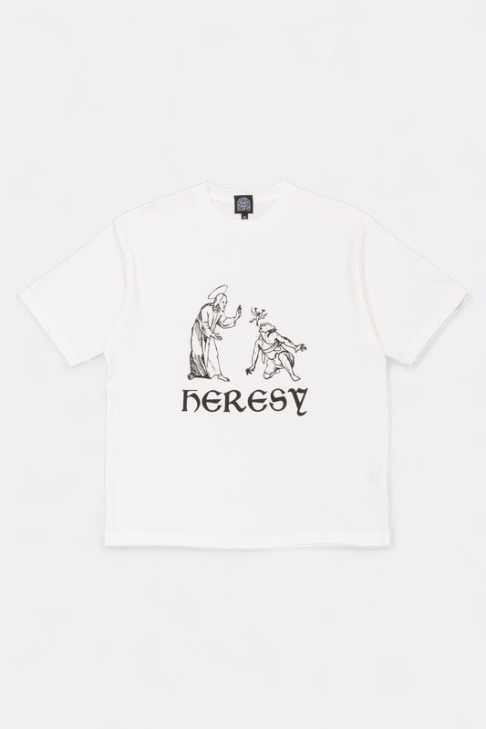 Heresy - Demons Out Tee (White)