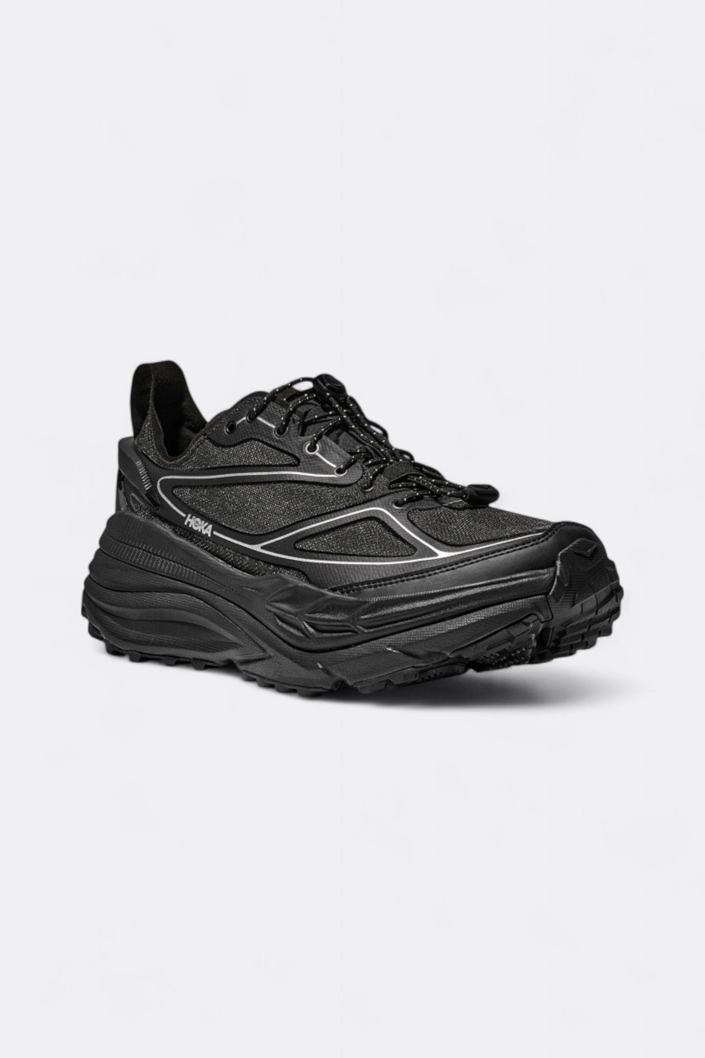 Hoka - Stinson One7 (Black / Silver)