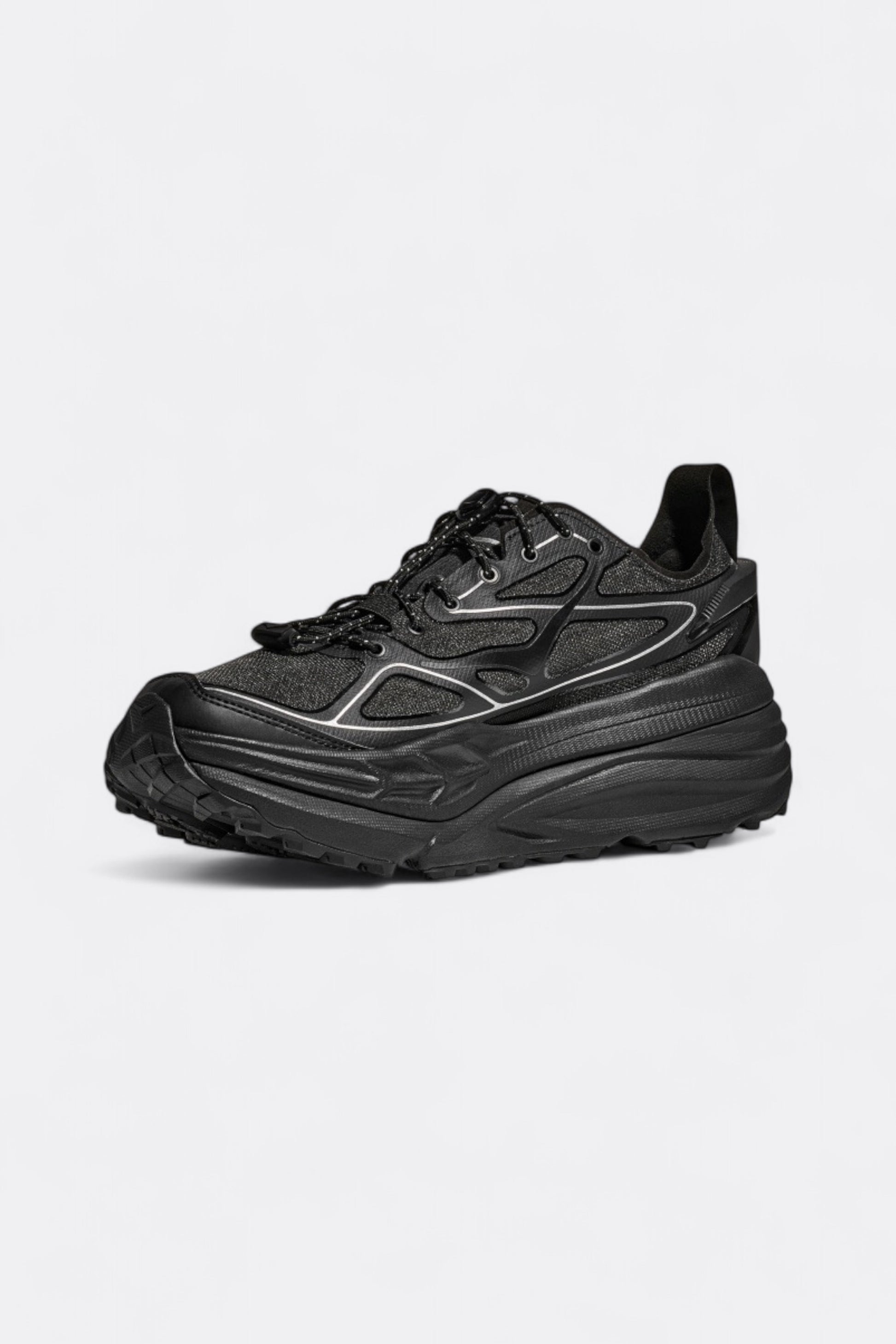 Hoka - Stinson One7 (Black / Silver)