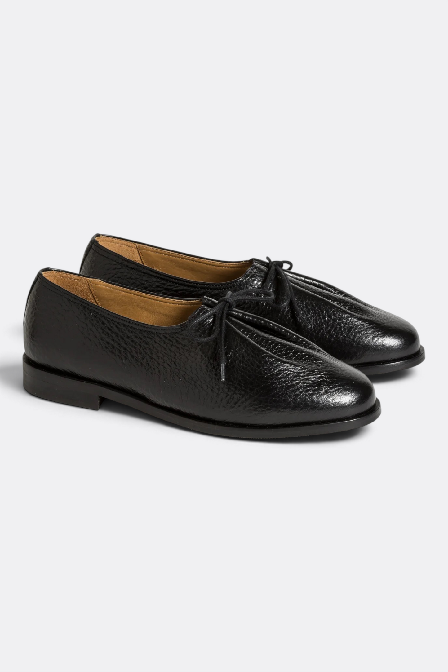 JACQUES SOLOVIÈRE PARIS Matt Kilt New Black | Derby Cuir Jumbo Construction Blake | Edgar Bdx