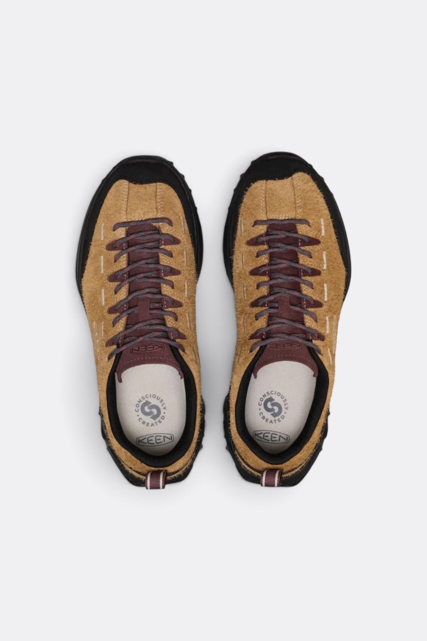KEEN Jasper Zionic Chipmunk / Huckleberry | Chaussure Outdoor Cuir LWG | Edgar Bdx