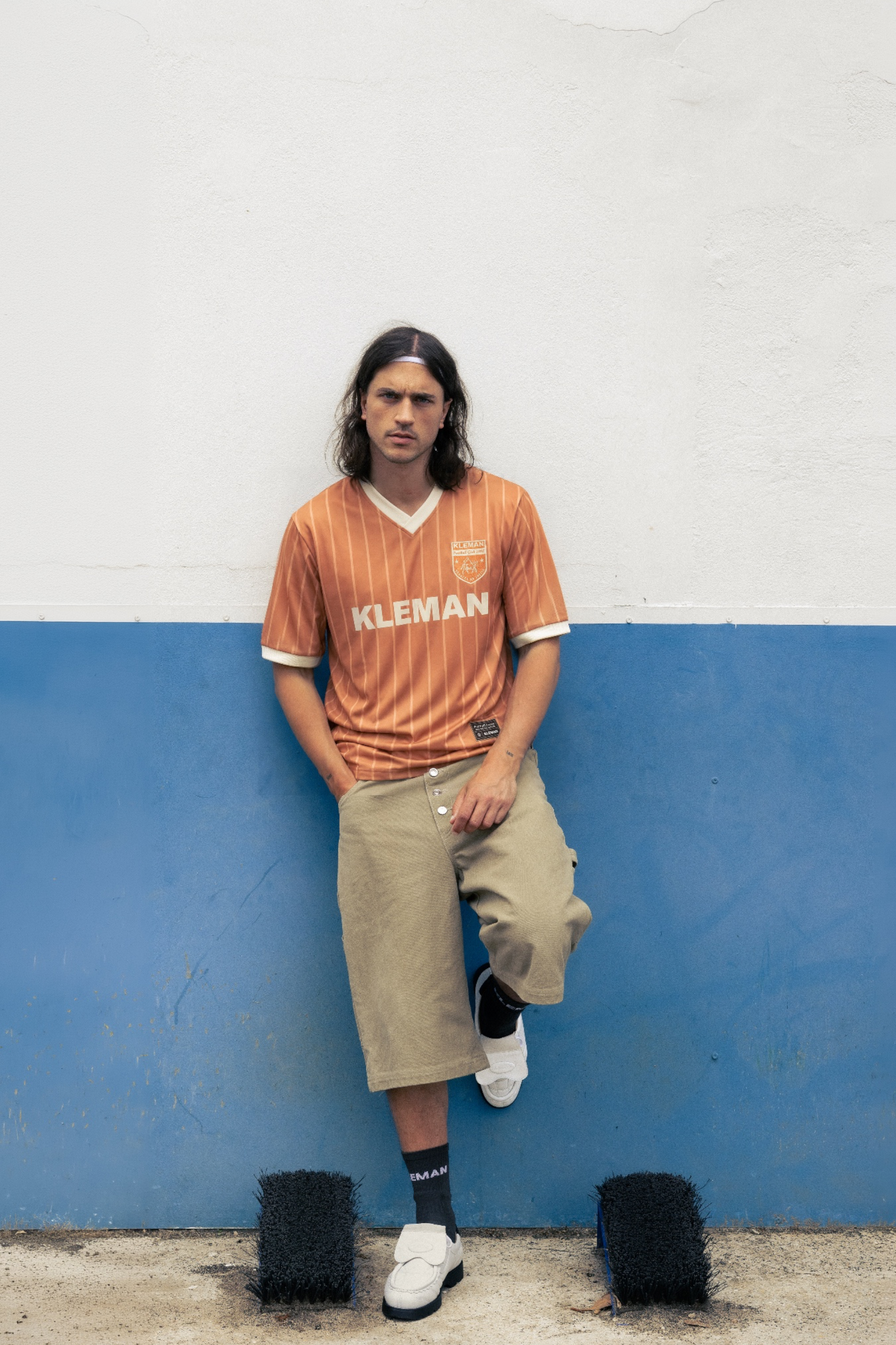 Kleman Padror FC Blanc | Chaussure Football Vintage Cuir Chèvre Série Limitée | Edgar Bdx
