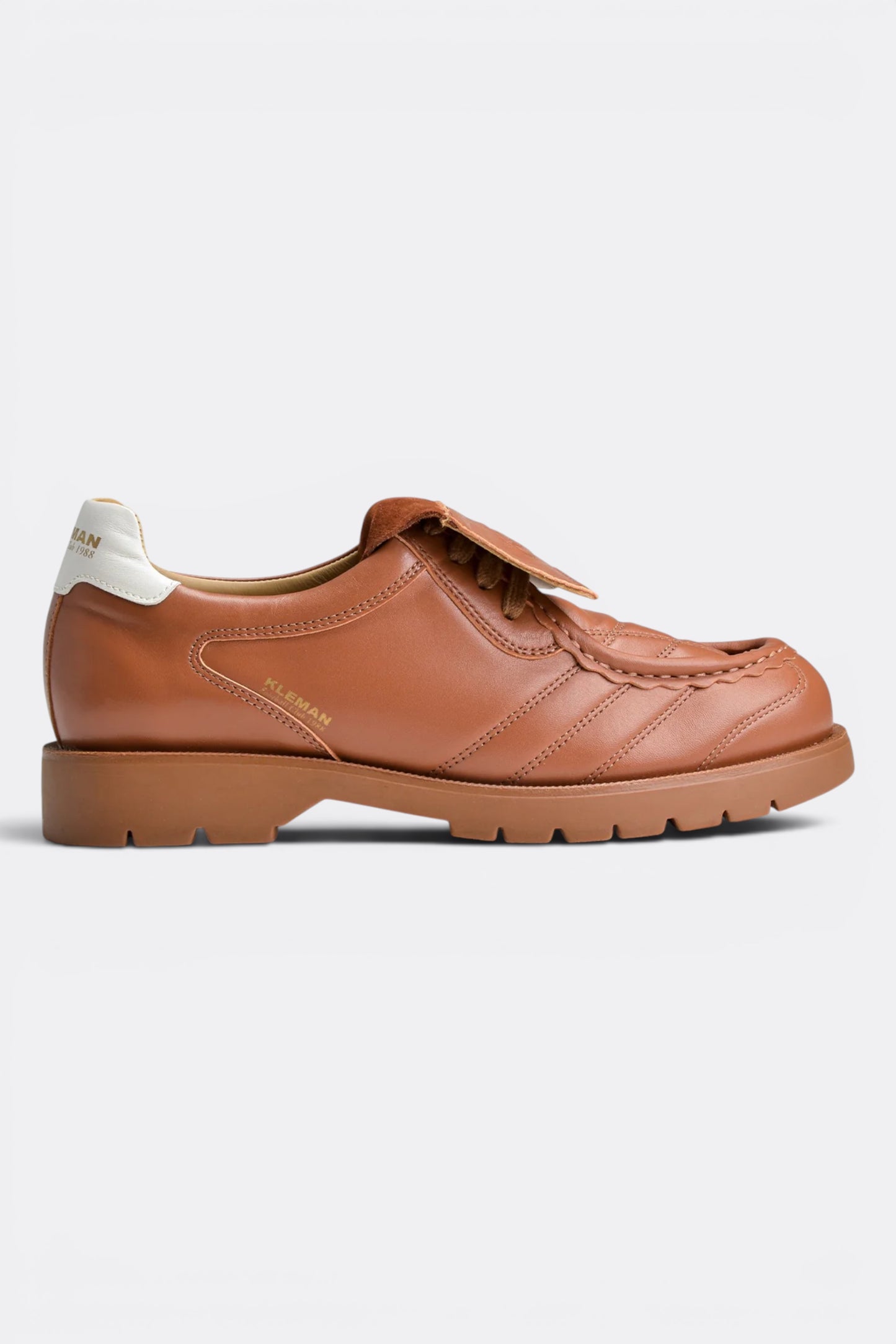 Kleman Padror FC Cognac | Chaussure Football Vintage Cuir Chèvre Série Limitée | Edgar Bdx