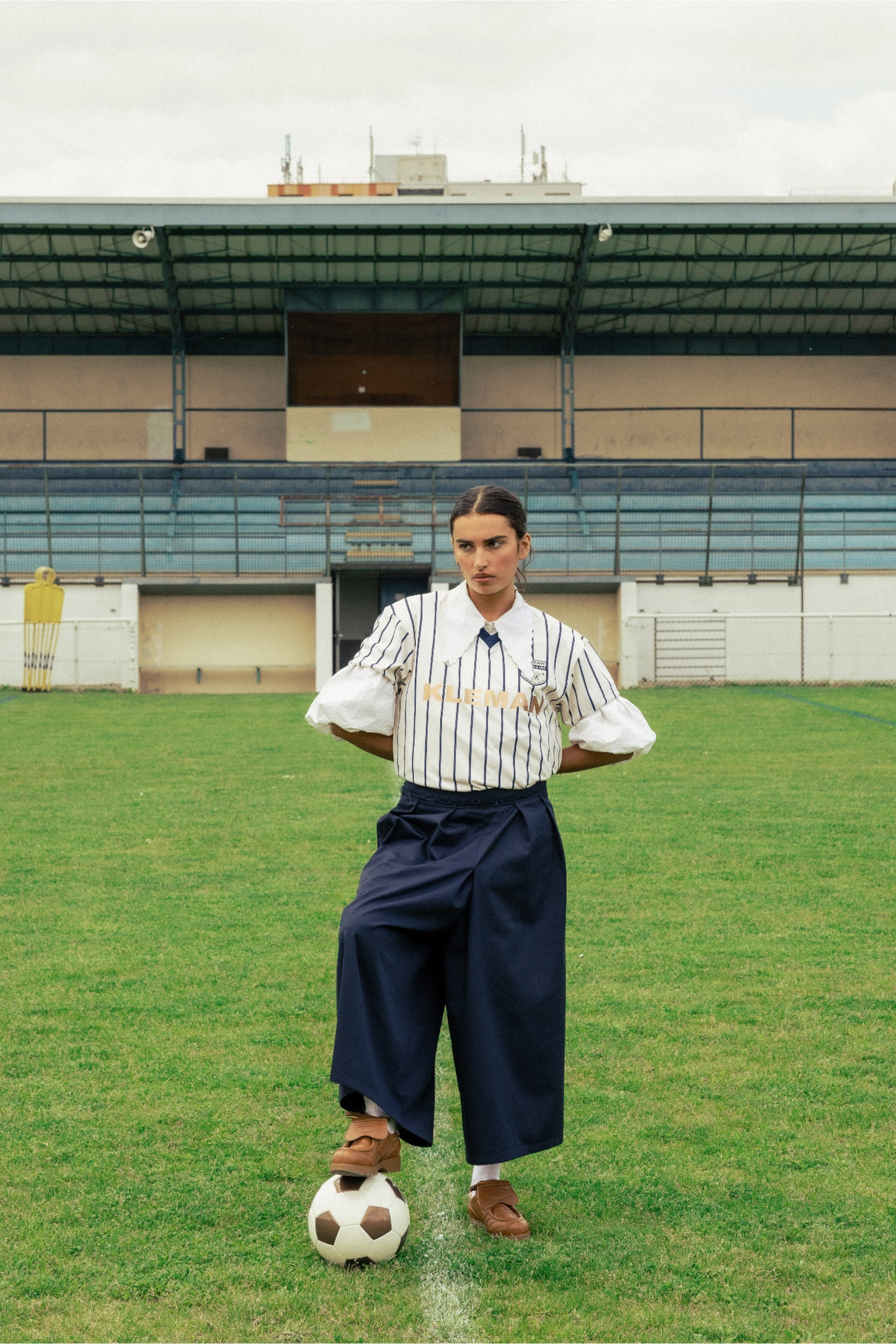 Kleman Padror FC Cognac | Chaussure Football Vintage Cuir Chèvre Série Limitée | Edgar Bdx