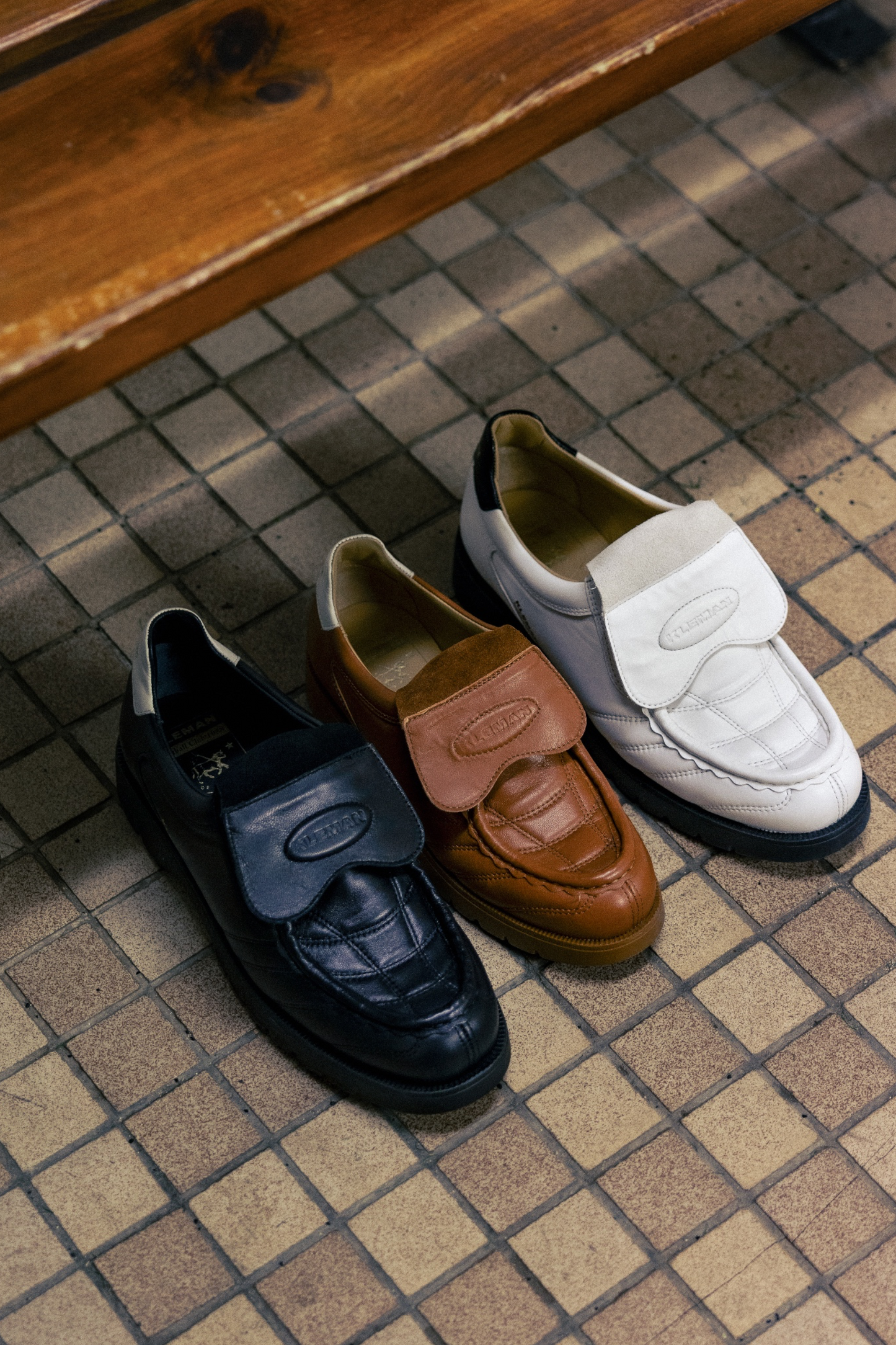 Kleman Padror FC Noir | Chaussure Football Vintage Cuir Chèvre Série Limitée | Edgar Bdx