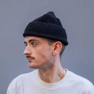 Leuchtfeuer Strickwaren - Borkum Beanie (Black)