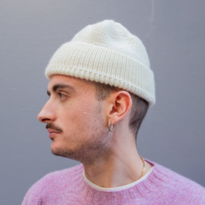 Leuchtfeuer Strickwaren - Borkum Beanie (Natural White)