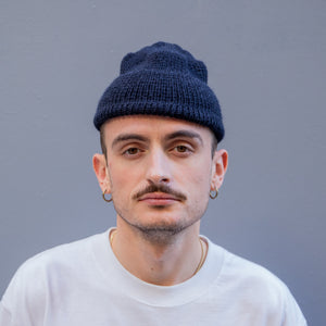 Leuchtfeuer Strickwaren - Borkum Beanie (Navy)