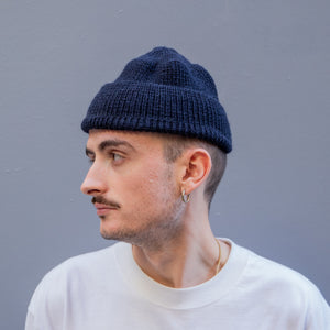 Leuchtfeuer Strickwaren - Borkum Beanie (Navy)