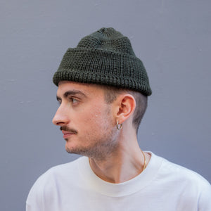 Leuchtfeuer Strickwaren - Borkum Beanie (Olive)