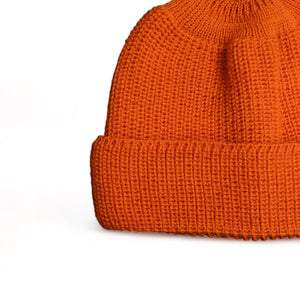 Leuchtfeuer Strickwaren - Borkum Beanie (Orange)
