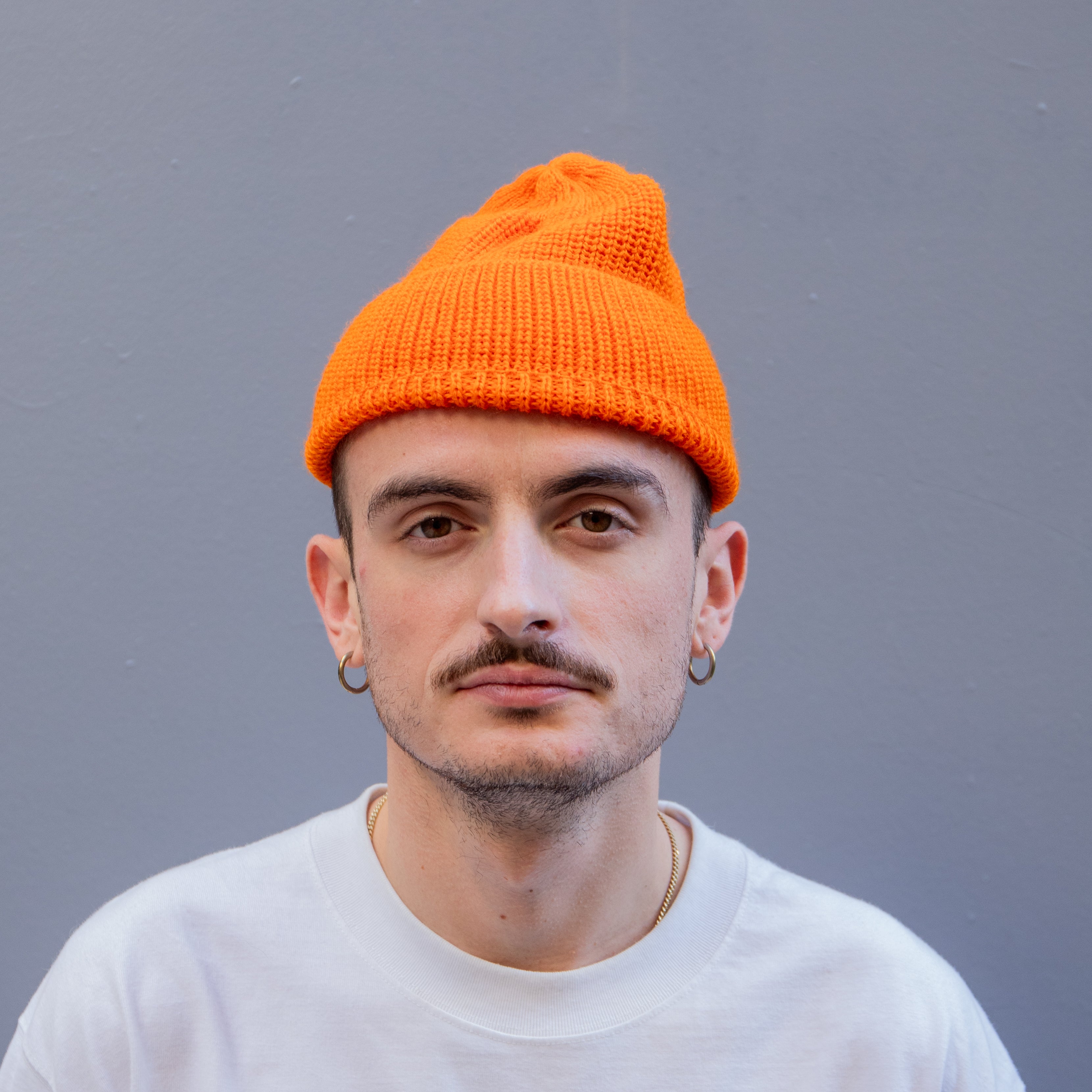 Leuchtfeuer Strickwaren - Borkum Beanie (Orange)