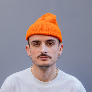 Leuchtfeuer Strickwaren - Borkum Beanie (Orange)