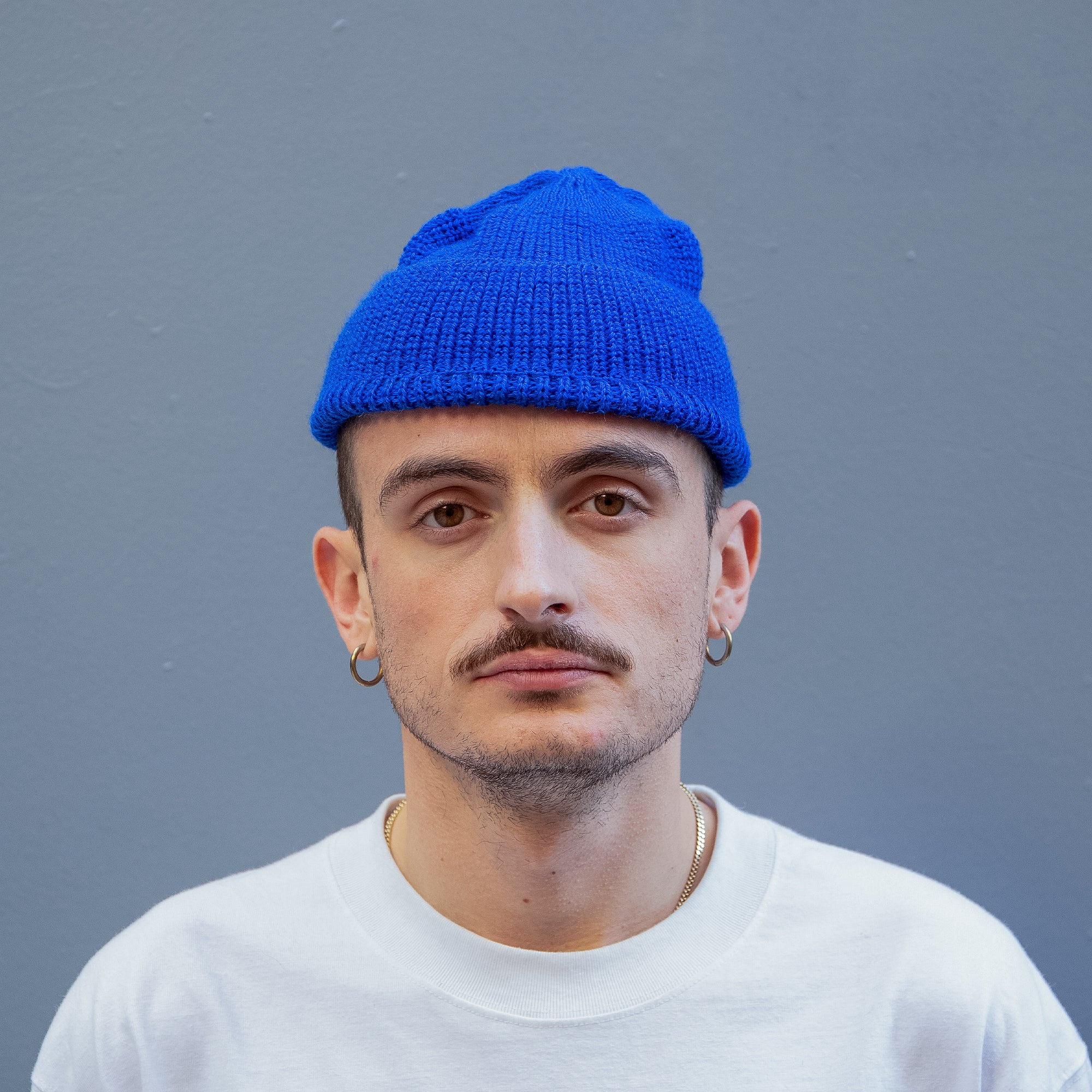 Leuchtfeuer Strickwaren - Borkum Beanie (Royal Blue)