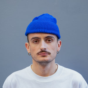 Leuchtfeuer Strickwaren - Borkum Beanie (Royal Blue)