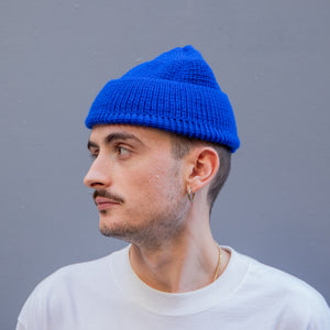 Leuchtfeuer Strickwaren - Borkum Beanie (Royal Blue)