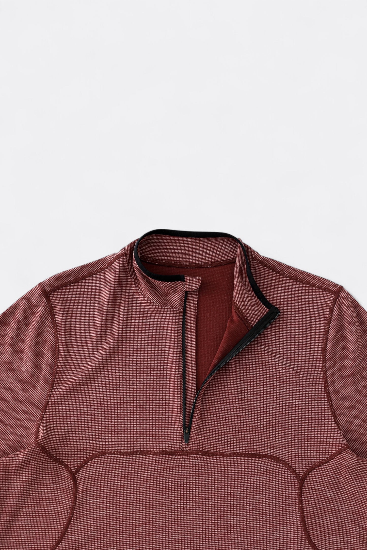 CAYL - Live Wool Mix Halfzip (Burgundy)