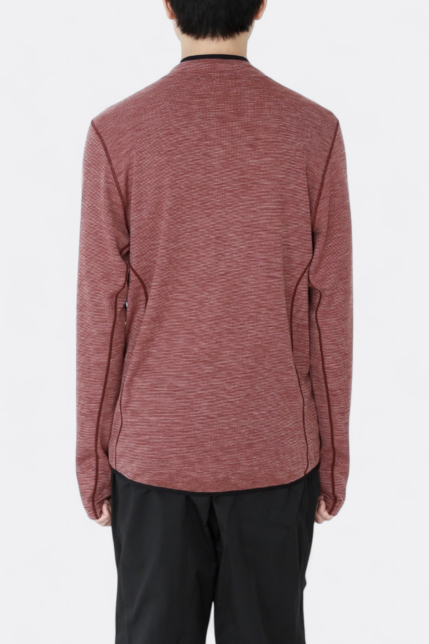 CAYL - Live Wool Mix Halfzip (Burgundy)