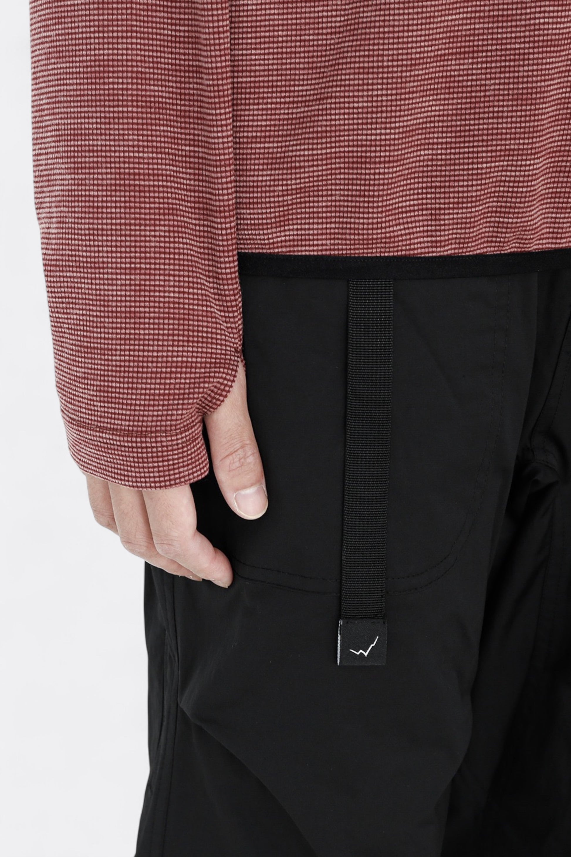 CAYL - Live Wool Mix Halfzip (Burgundy)