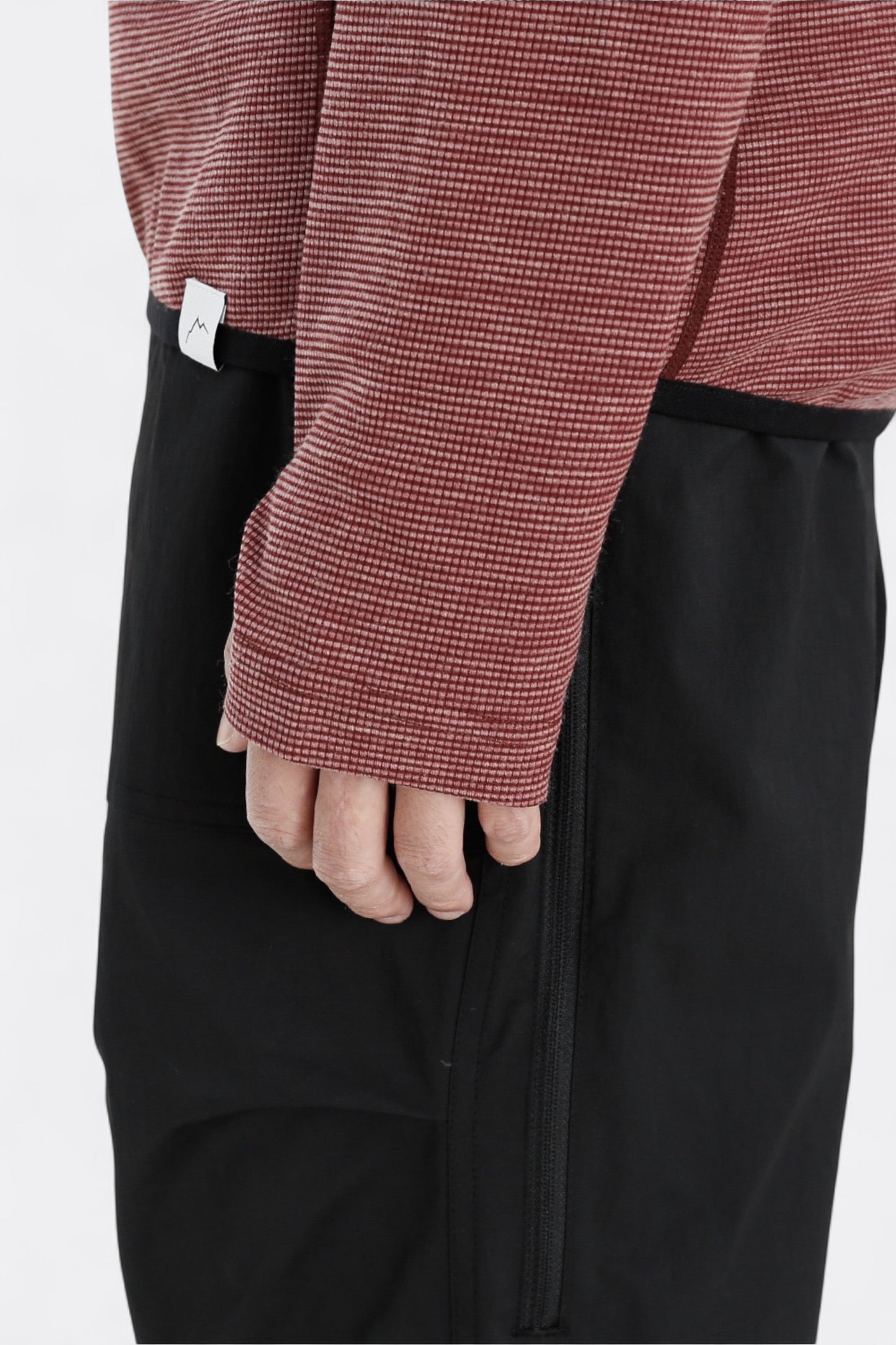 CAYL - Live Wool Mix Halfzip (Burgundy)