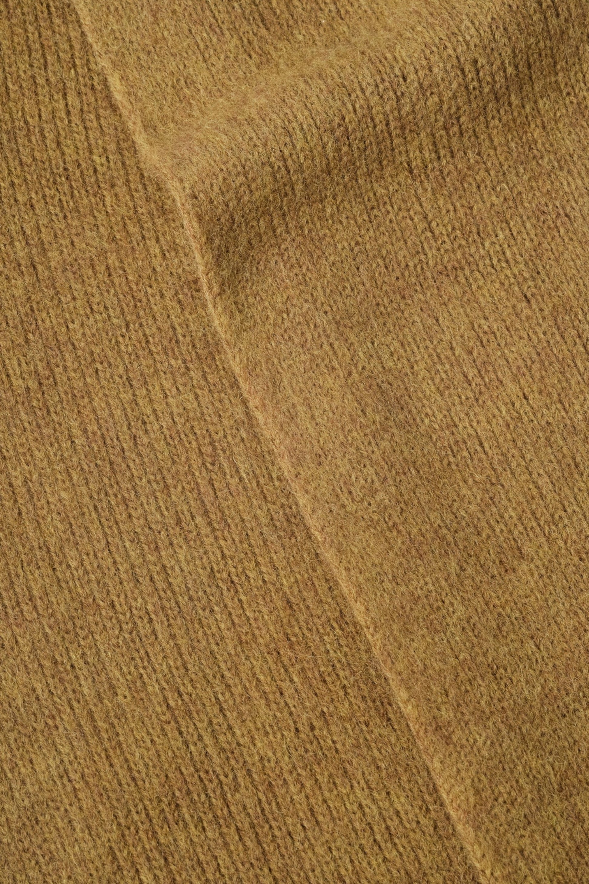 Margaret Howell - MHL. Brushed Scarf Soft Shetland Wool (Ochre)