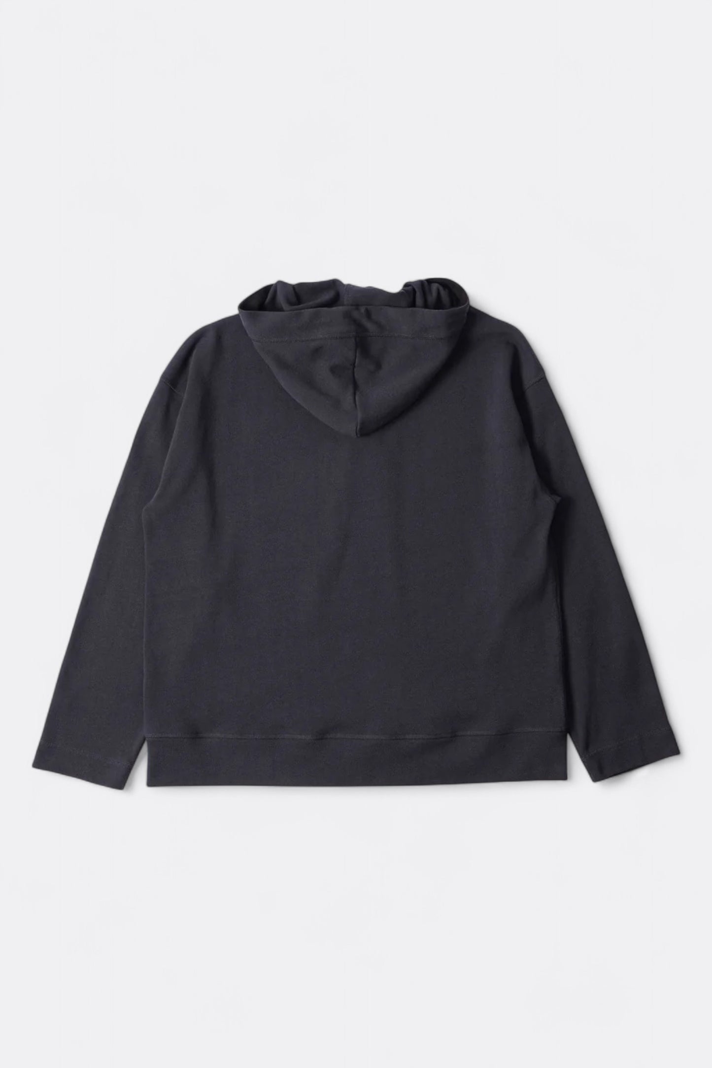 Margaret Howell - MHL. Button Hoodie Open End Jersey (Ink)