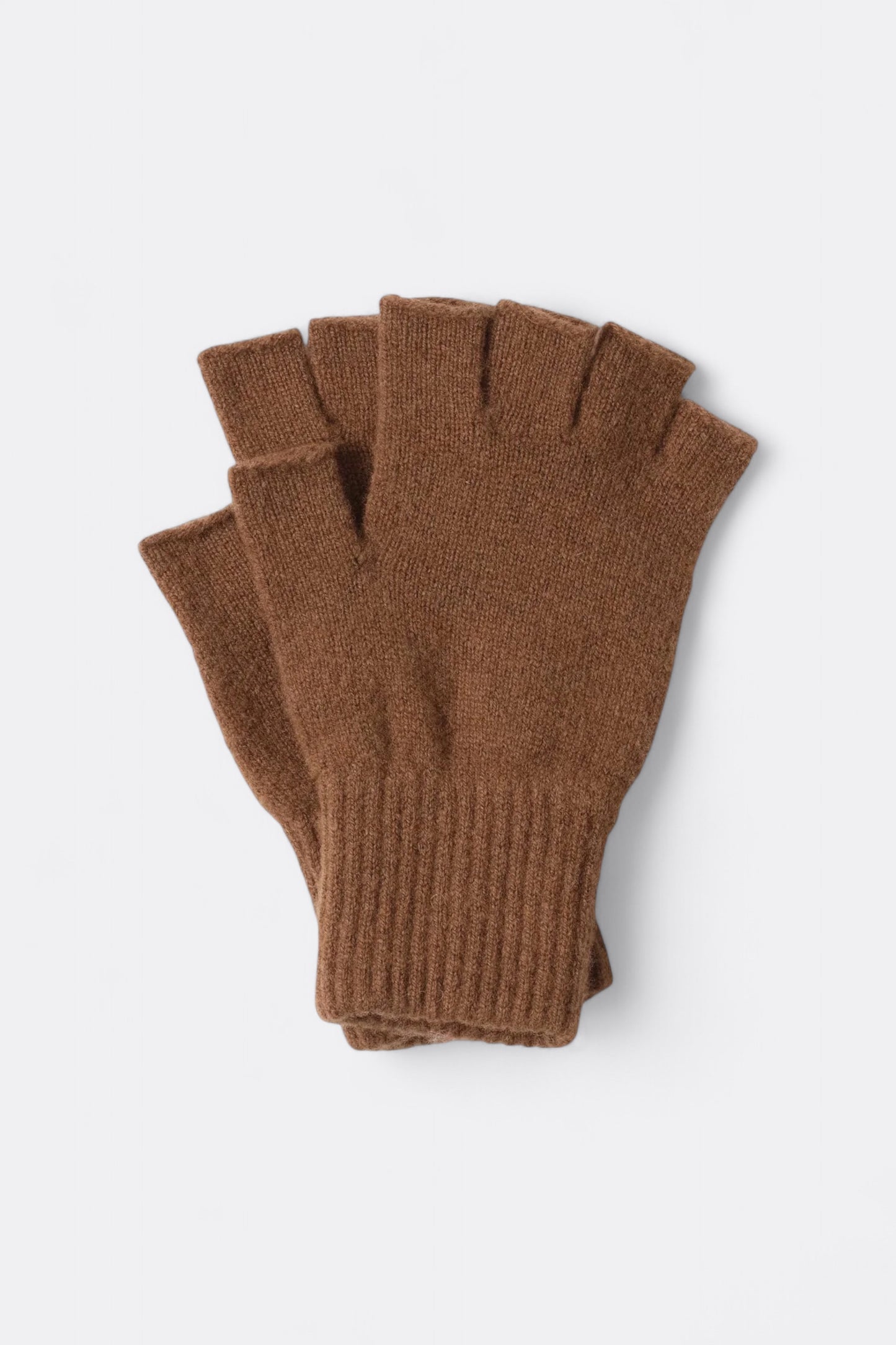 Margaret Howell - MHL. Cut Off Glove Lambswool (Conker)