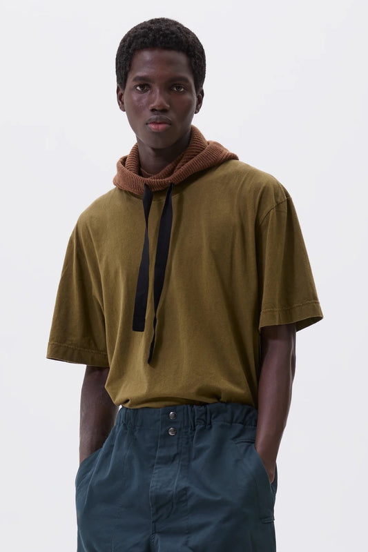 Margaret Howell - MHL. Knitted Hood Lambswool (Conker)