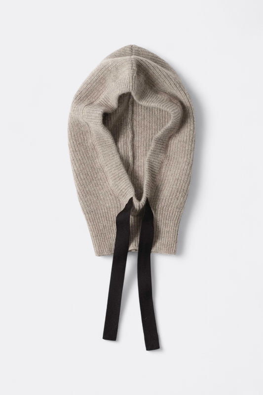 Margaret Howell - MHL. Knitted Hood Lambswool (Tawny)