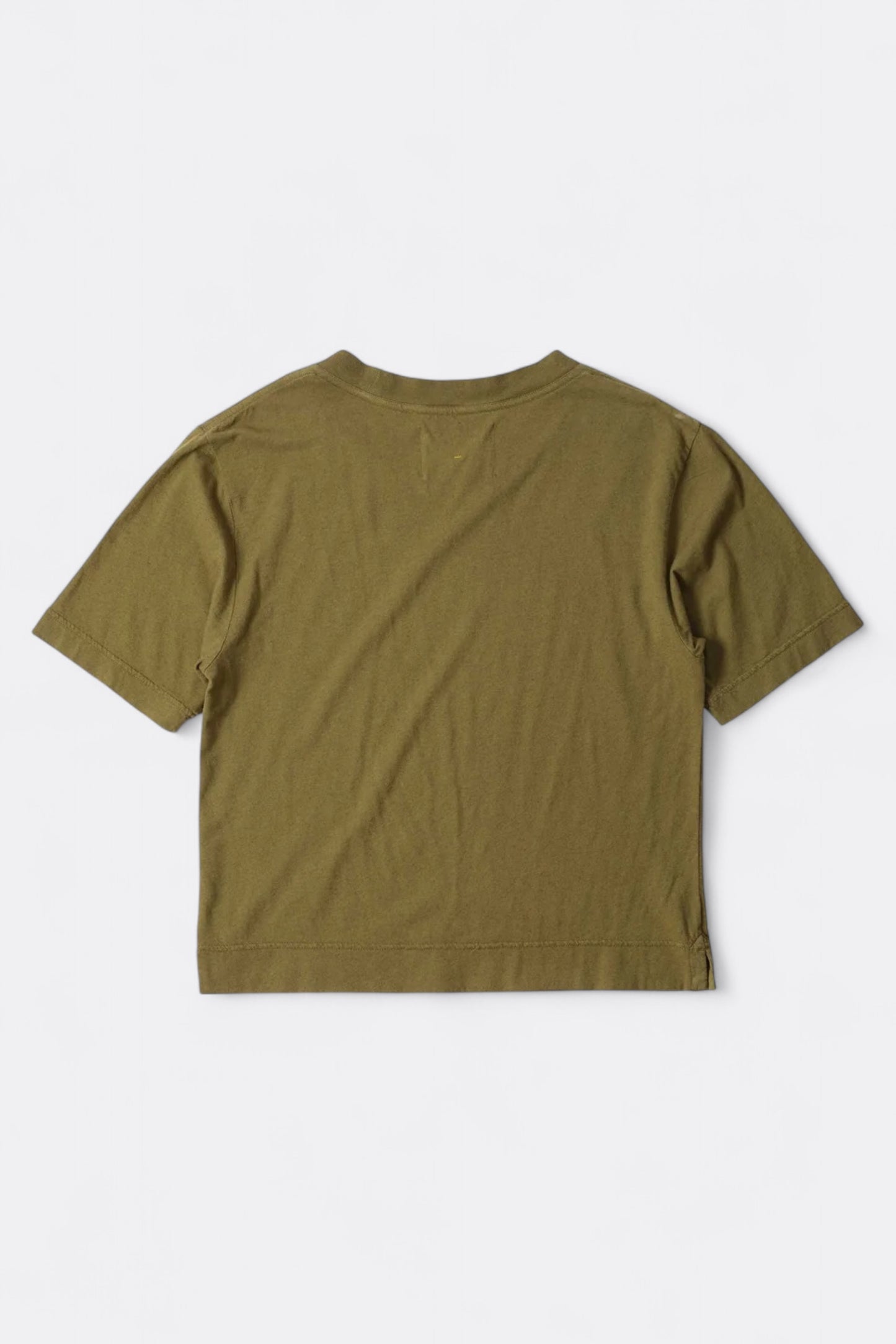 Margaret Howell - MHL. Simple T-Shirt Organic Cotton Linen Jersey (Moss)