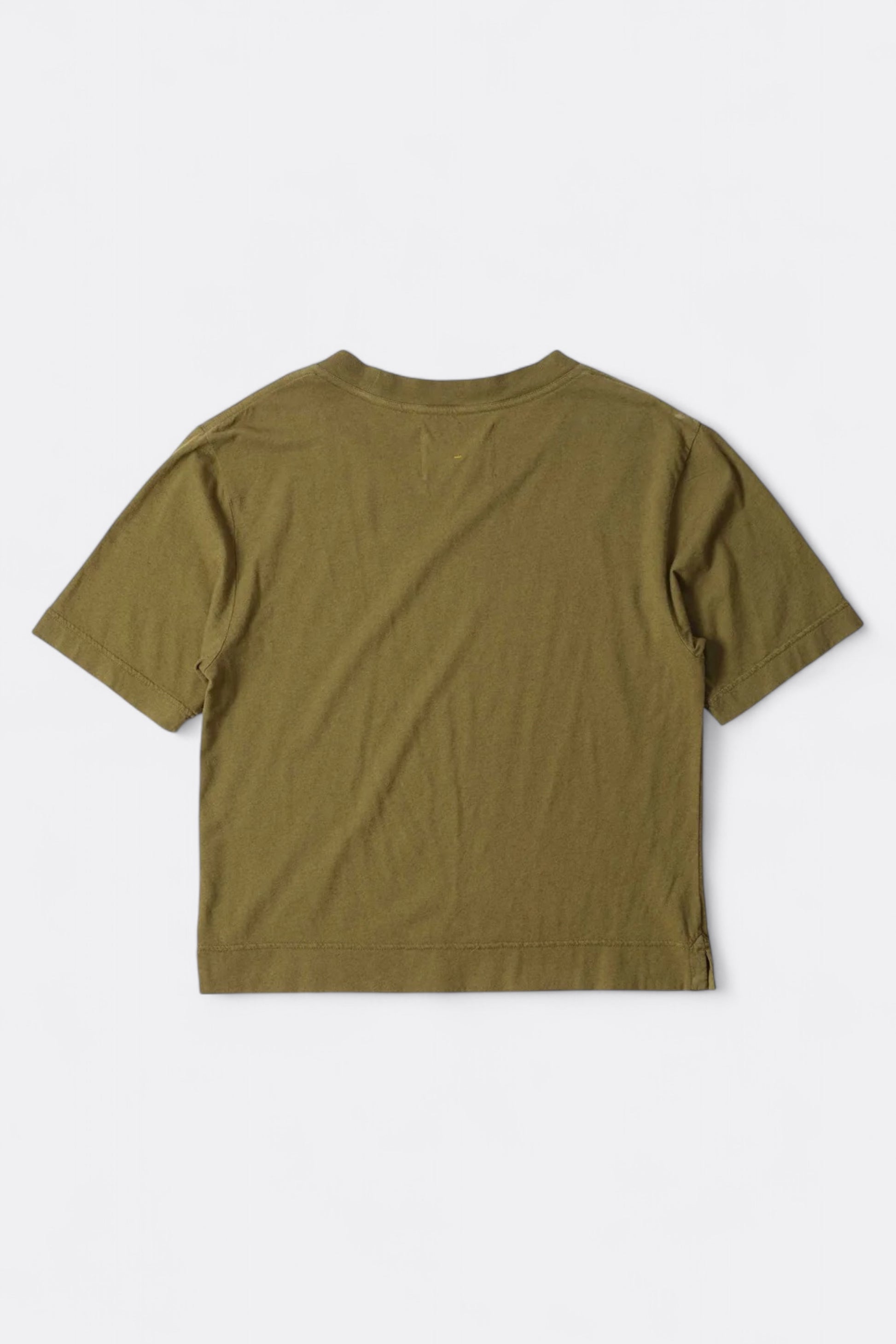 Margaret Howell - MHL. Simple T-Shirt Organic Cotton Linen Jersey (Moss)