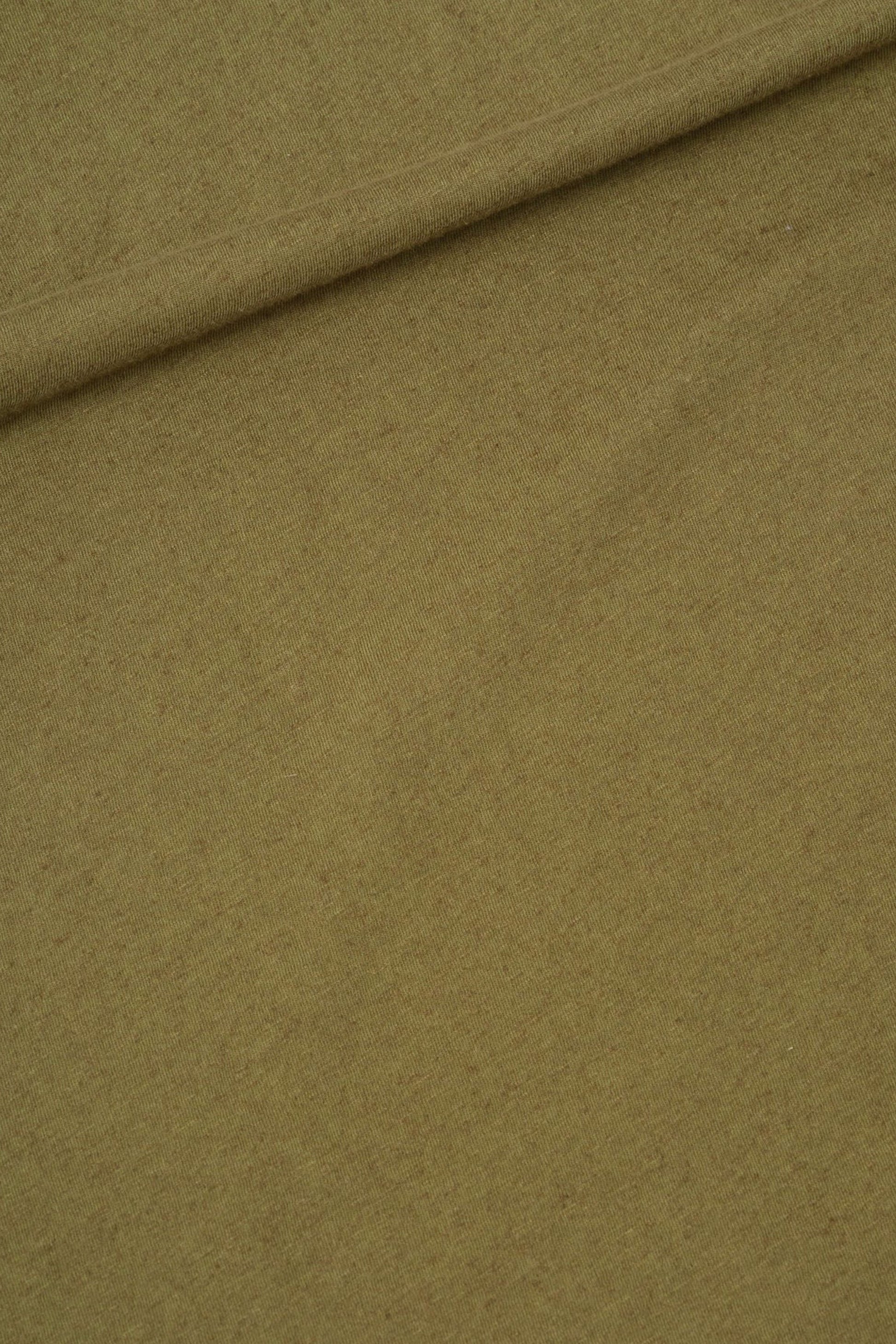 Margaret Howell - MHL. Simple T-Shirt Organic Cotton Linen Jersey (Moss)