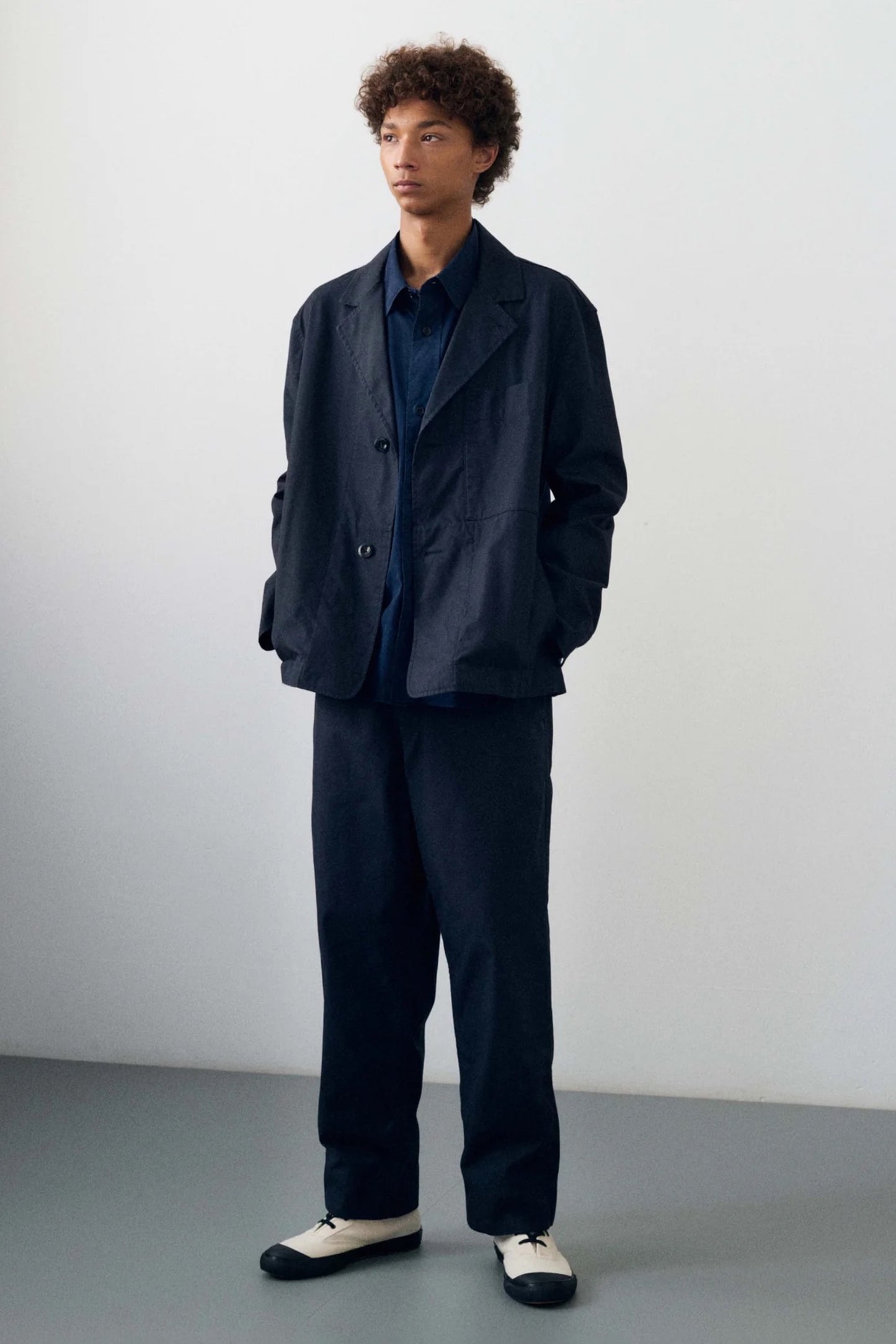 MHL. Margaret Howell Sport Trousers Cotton Cordura Ink | Pantalon Technique | Edgar Bdx