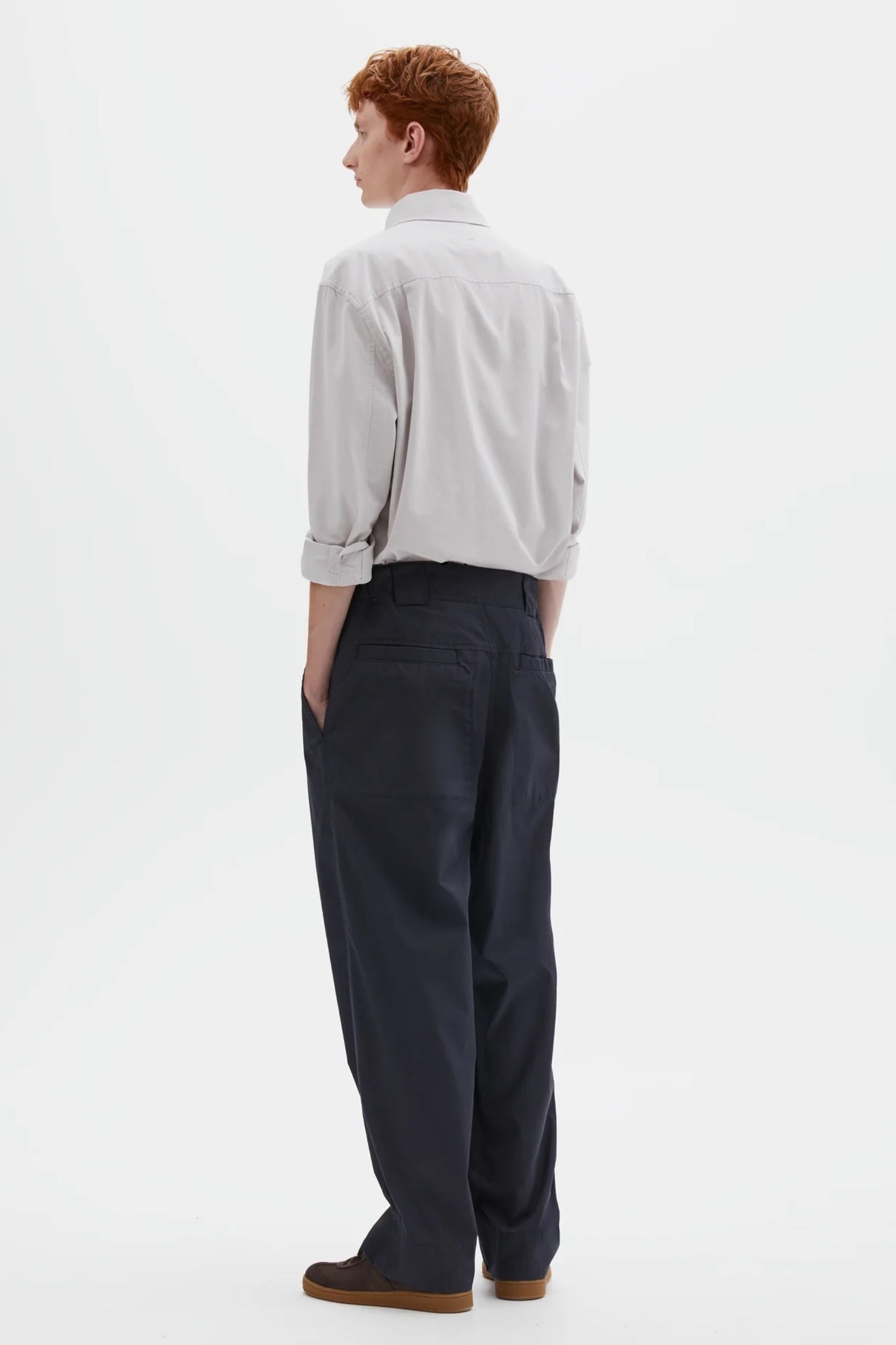 MHL. Margaret Howell Sport Trousers Cotton Cordura Ink | Pantalon Technique | Edgar Bdx